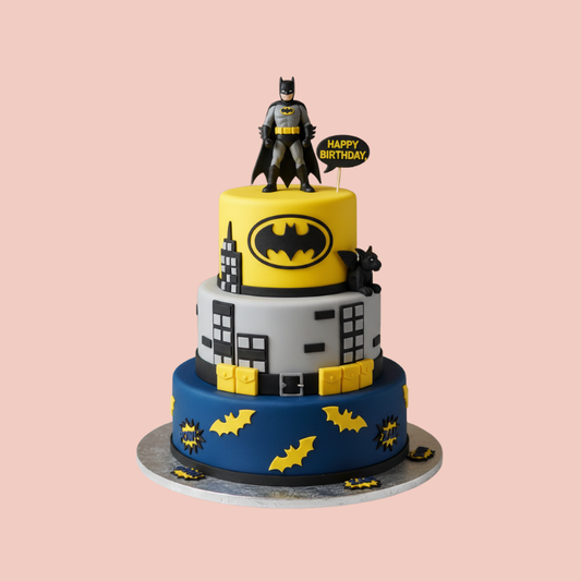 Kids Birthday Themed Cake: Super hero