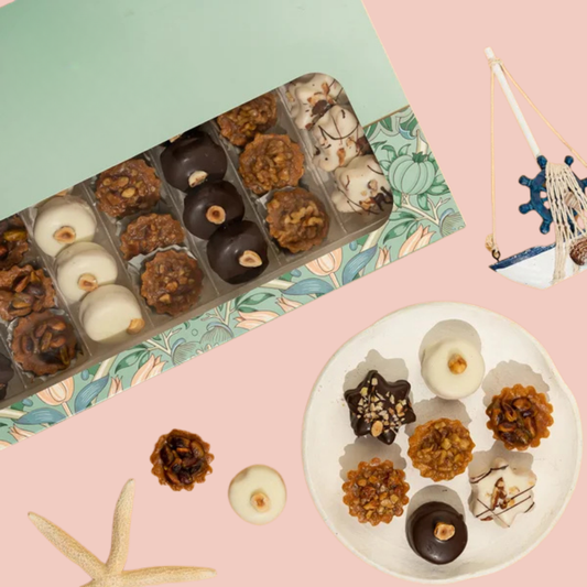 Petit Fours Plate with Nuts